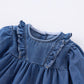 Baby Double-layer Fungus Dress