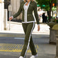 Women's Fashion Individual Casual Color Matching Suit