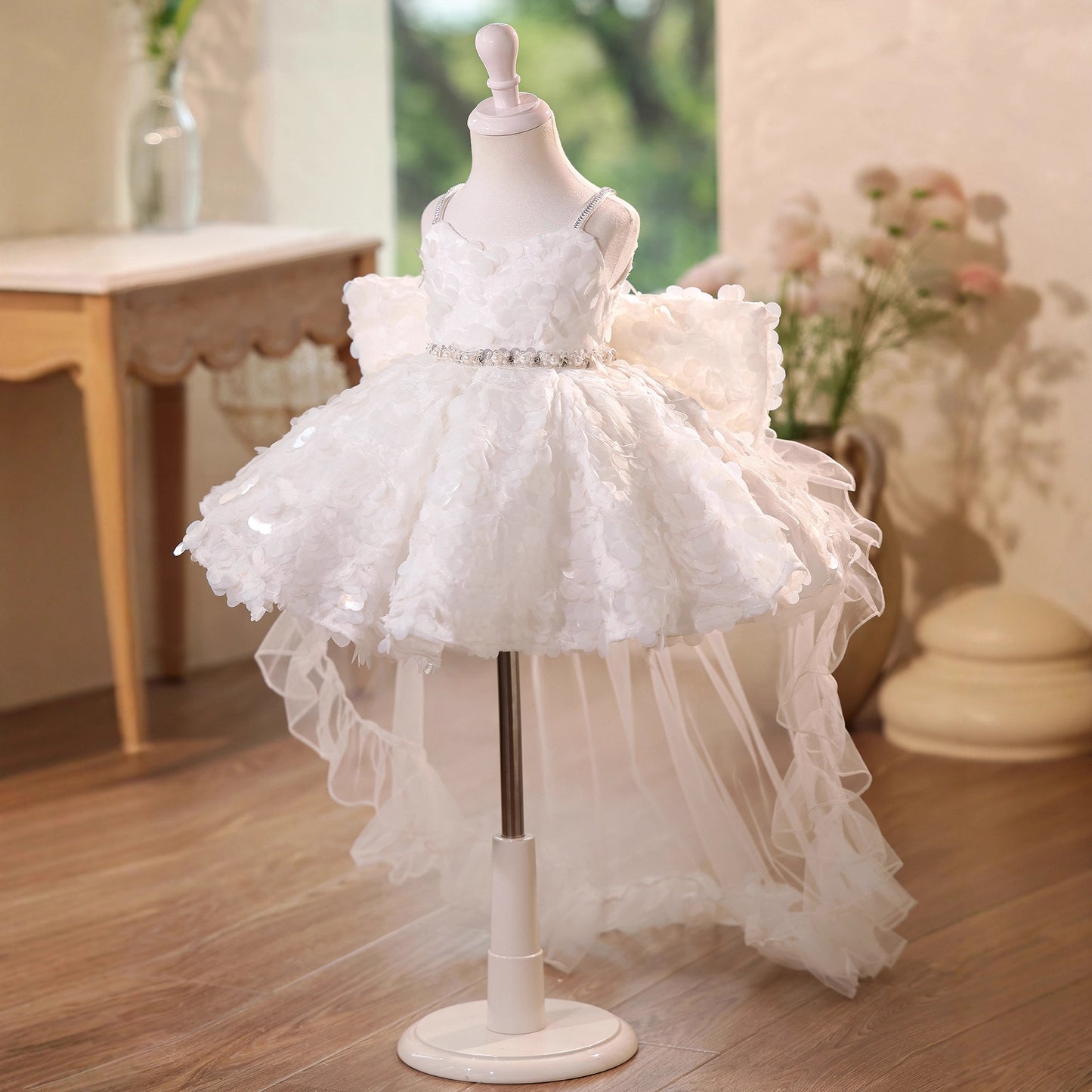 Flower Girl Wedding Girl Catwalk Performance Princess Dress