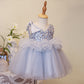 Robe de princesse pour petite fille en tulle style occidental