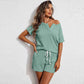 Ladies' Homewear Pajamas Suit Two-piece Set