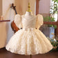 Robe de princesse pour fête d'anniversaire d'un an pour petite fille