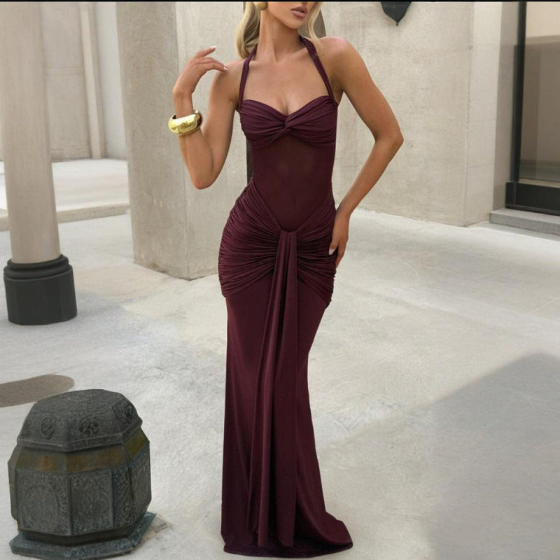 Lady Temperament Personalized Hip Bag Dress