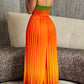 Summer Tube Top Backless Fashion Gradient Color Wide Leg Jumpsuit