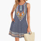 Women's Vest Dress Round Neck Sleeveless 3D Printing