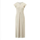 Short Sleeve Waist-controlled Elegant Graceful Commuter Dress