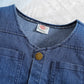 Ensemble deux pièces en jean pour fille, gilet et jupe-culotte à nœud