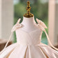 Girls' Piano Playing Dress With High Sense Of Beauty Wedding Pettiskirt