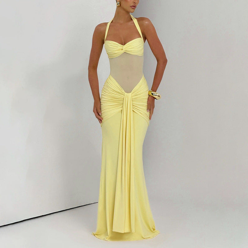 Lady Temperament Personalized Hip Bag Dress