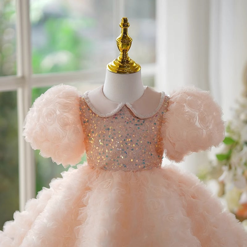 Girl's Pettiskirt Birthday Costume Skirt