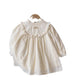 Vêtements pour filles Robes Bébé Dentelle Dentelle Découpe Princesse Robe
