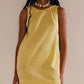 Women's Round Neck Sleeveless Backless Dress Casual