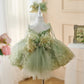 Girls' FARCENT Dress French Entry Lux Pearl Princess Dress