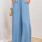 Spring And Summer Casual Wide-leg Popular Loose Casual Fashion Trousers