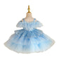 Children's Birthday Party Evening Dress Piano Playing Princess Dress