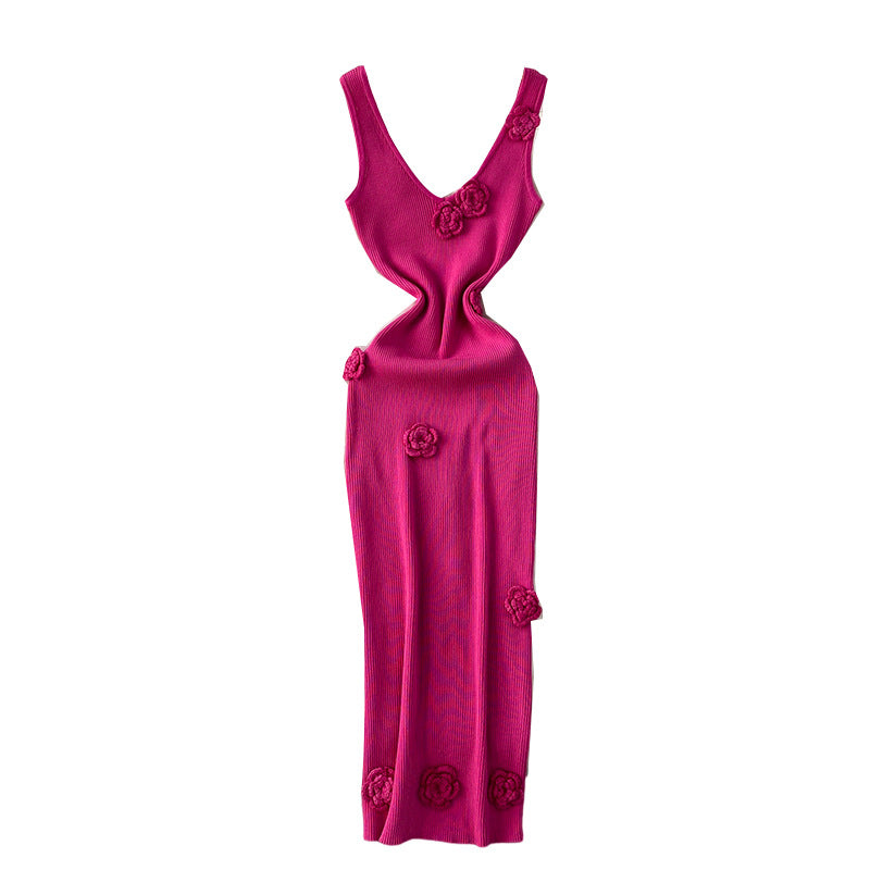 Fan Slim-fit Slimming Sheath Long Skirt