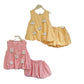Sleeveless Bud-shaped Pants Suit Three-dimensional Doll