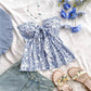 Women's Fashion Ruffles Hem Tube Top