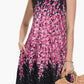 Women's Vest Dress Round Neck Sleeveless 3D Printing
