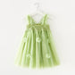 Children's Fashion Personality Rainbow Mesh Dress