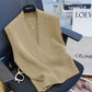 Large V-neck Loose Slimming Inner Wear Sleeveless Sweater Vest