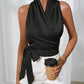 Halter Fashion Personalized Satin Shirt For Women