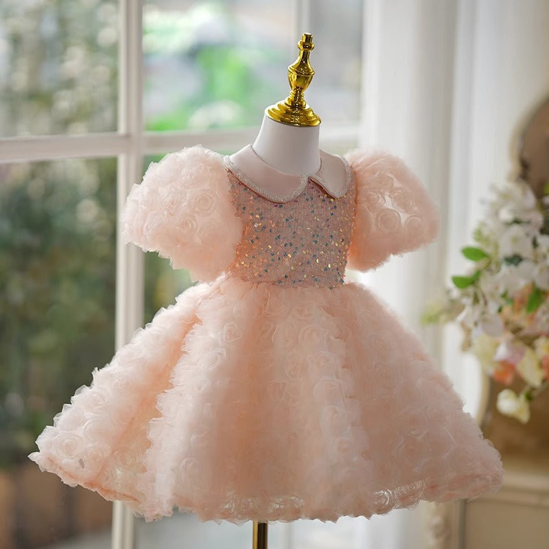 Girl's Pettiskirt Birthday Costume Skirt