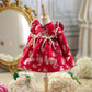 Nouvelle jupe princesse chinoise cheongsam pour enfants d'automne