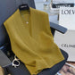 Large V-neck Loose Slimming Inner Wear Sleeveless Sweater Vest