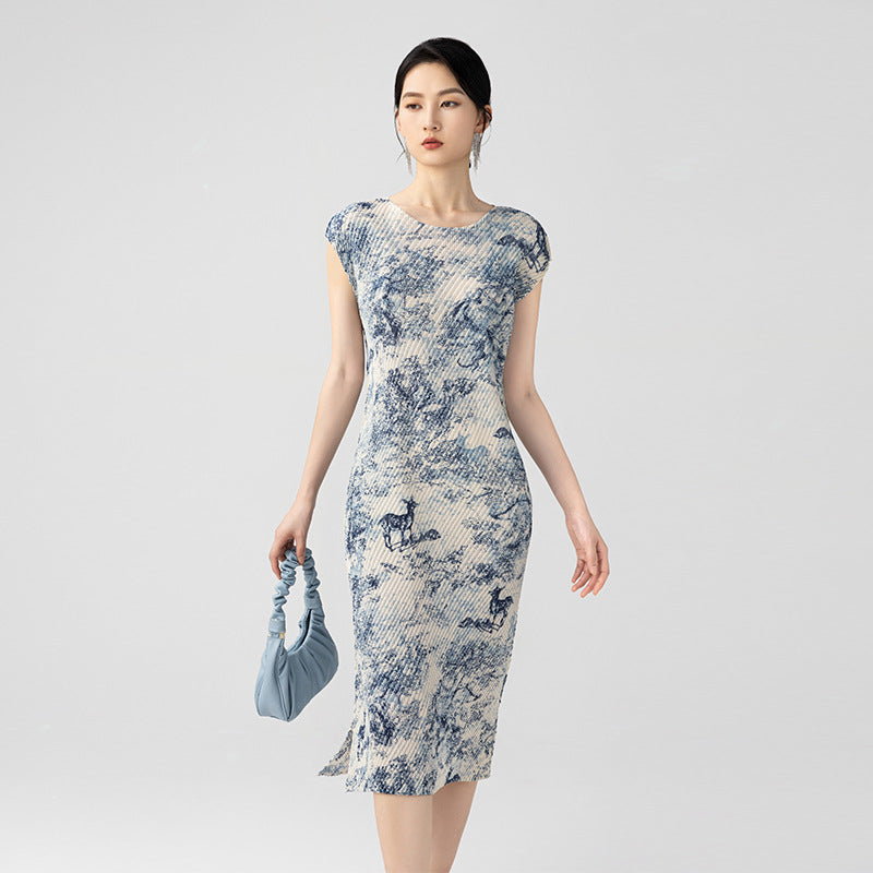Women's New Chinese-style Light And Comfortable A- Line Skirt
