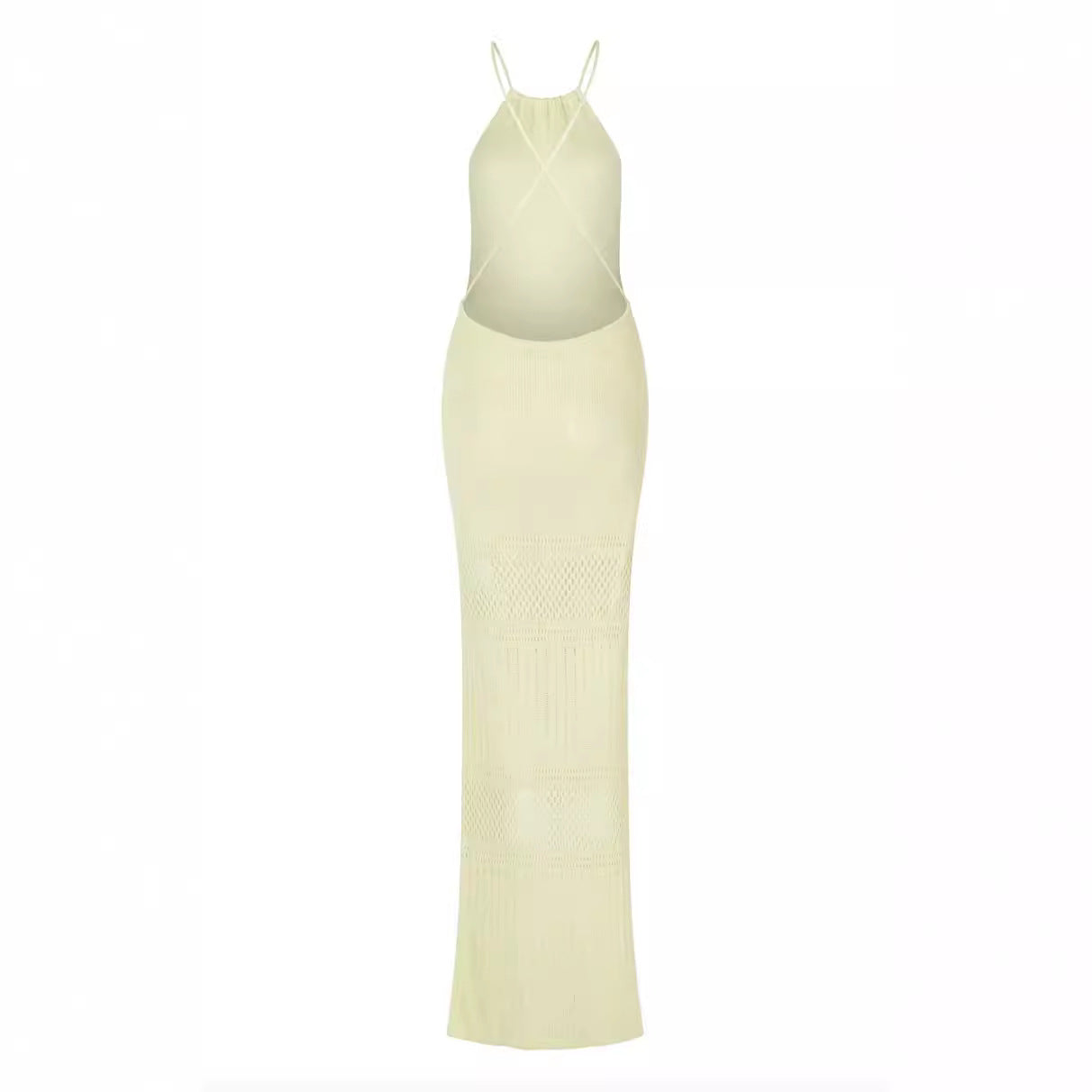 European And American Vacation Style Long Dress
