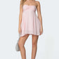 Fashion Slim Fit Pleated Tube Top Dress
