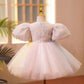 Robe pour enfant, robe de princesse, robe de demoiselle d'honneur, mariage, petite fille, jupon