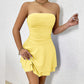 Women's Clothing Tube Top Package Hip Dress