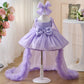 Girls' Fashion Personalized Beaded Trailing Princess Dress