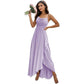 Women's Color All-matching Single Strap Waist-tight Dress