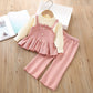 Fake Two-piece Knitted Long-sleeved Two-piece Pants
