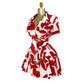 High Waist Pleated Skirt Two-piece Set