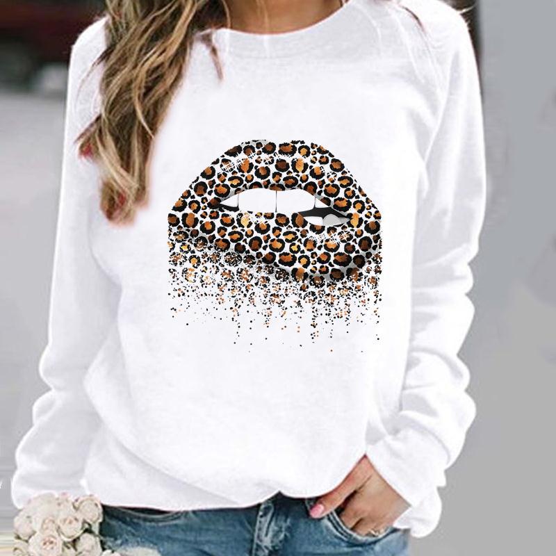 Pull col rond à motif imprimé XINGX
