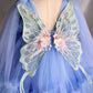 Fashion Personality Girl Applique Mesh Dress