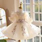 Robe de princesse d'anniversaire pour filles d'un an, robe de célébration de style occidental, défilé de piano, performance