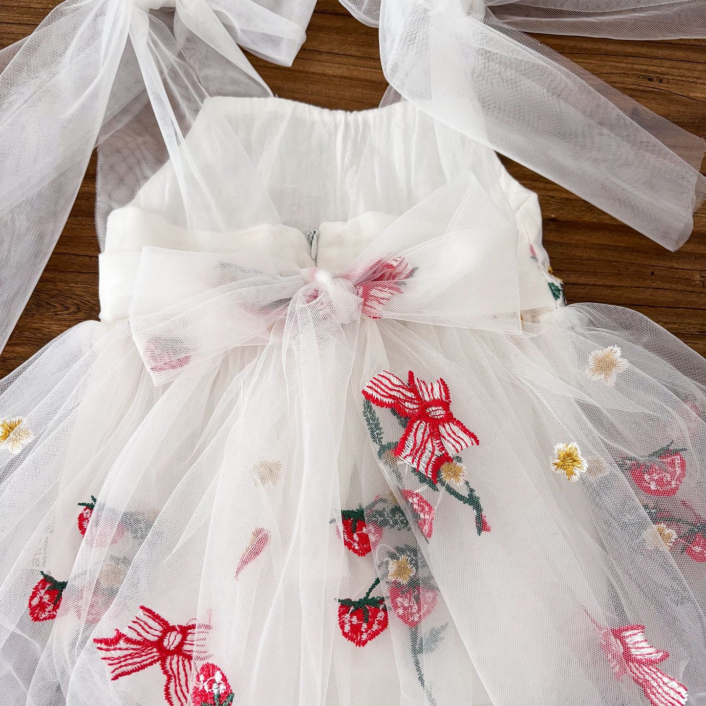 Baby Girl Sleeveless Baby Mesh Princess Dress