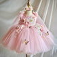 Children's Mesh Sleeveless Vest Host Dress