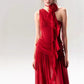 Spring And Summer High Waist Sleeveless Dress