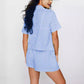 Pajamas Plaid Printed Women's Shirt Suit