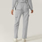 Pantalon de jogging élastique taille haute avec poches