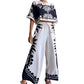Women's New Fashion Casual Short Sleeve Suit