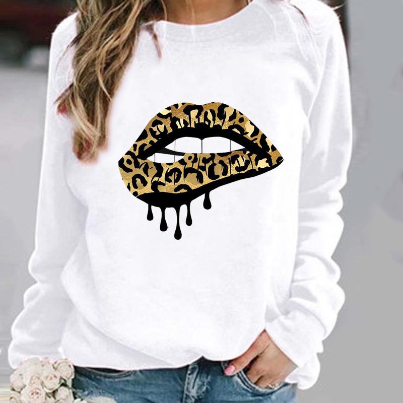 Pull col rond à motif imprimé XINGX