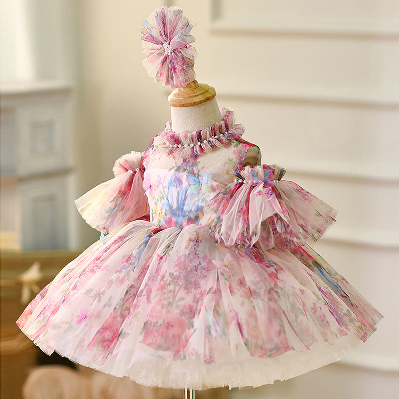 Robe de fête pour fille d'un an, robe de princesse