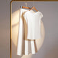 European And American Style Artificial Silk Short Sleeve Skirt Suit
